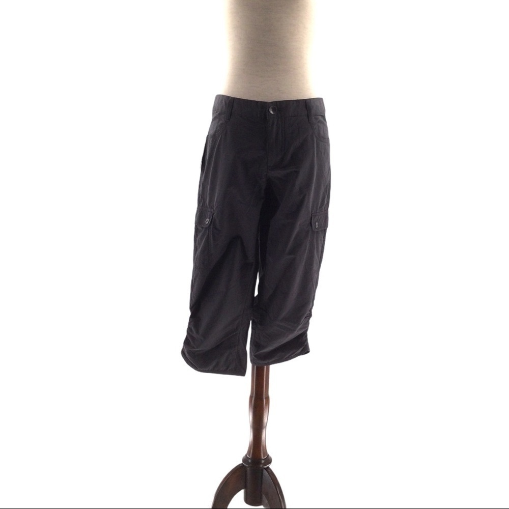 Nwt‎ Woolrich Hiking Women Gray Capri Pants